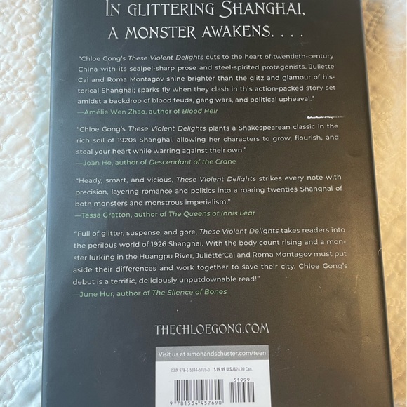 These violent delights by Chloe Gong - Picture 2 of 2